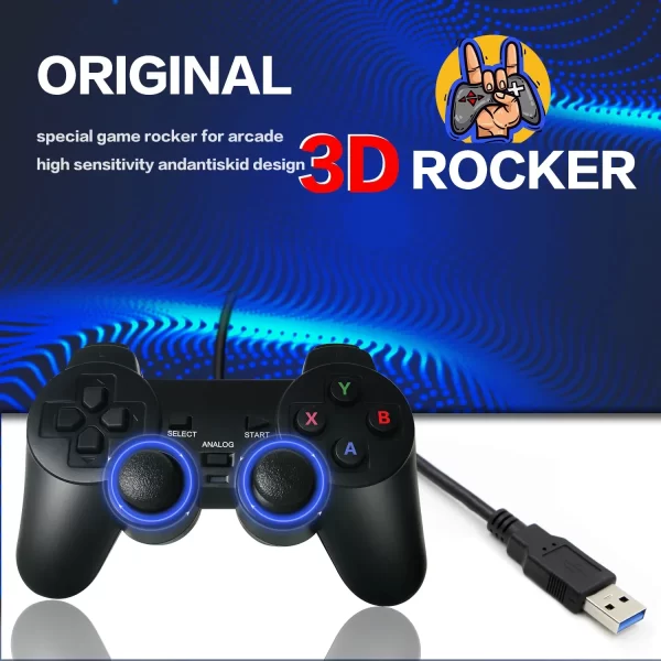 Caixa de jogo arcade para ps1/dc/naomi 64gb clássico retro jogos super console 4k hd console de videogame projetor monitor presentes - Imagem 2