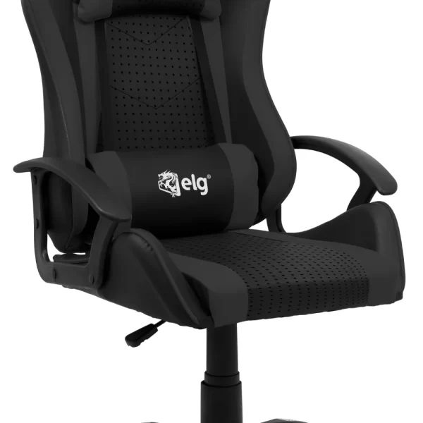 Cadeira Gamer Syrax ELG, CH36, Ergonômica, Densidade da Espuma D30, Apoio Cervical/Lombar, Até 120kg - Imagem 4