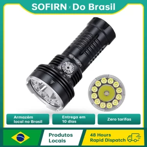 Lanterna LED Sofirn IF30 Recarregável com USB C