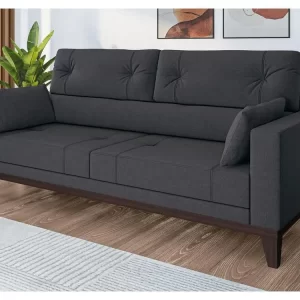 Sofá 4 Lugares Suede Cannes Linoforte