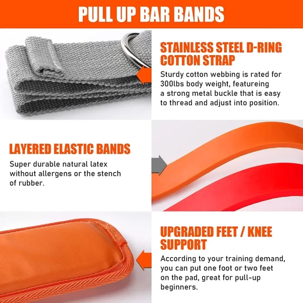 Conjunto de Faixas de Assistência para Puxar para Cima - Imagem 2