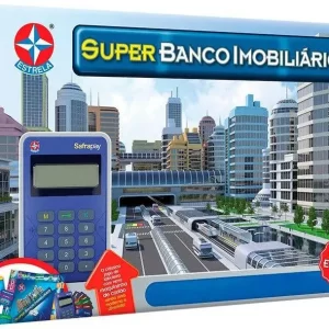 Jogo Super Banco Imobiliário Tabuleiro Moderno