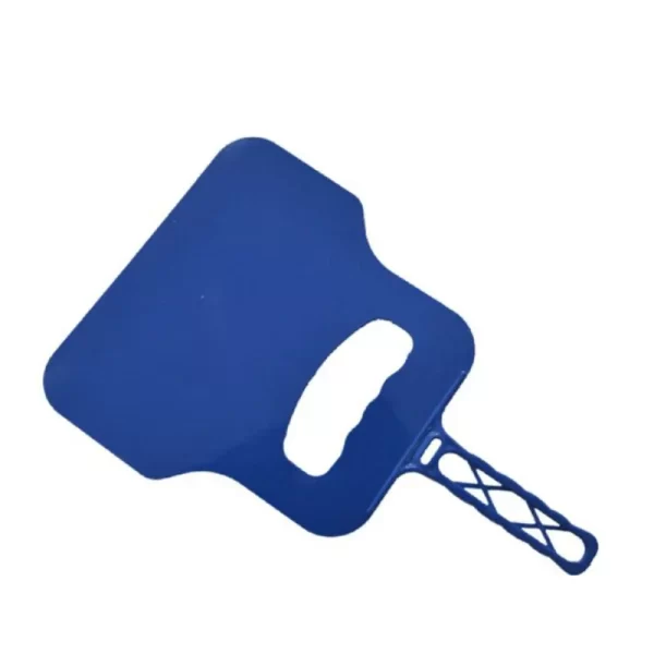 1pc cor plástico resistente ao calor ventilador de churrasco portátil manual grill ventilador manivela para acampamento ao ar livre - Imagem 5