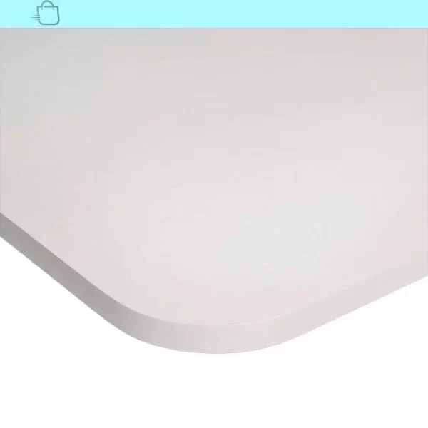 Kit De Mesa MDP Dobrável Retrátil Branca 80x41cm - Imagem 3