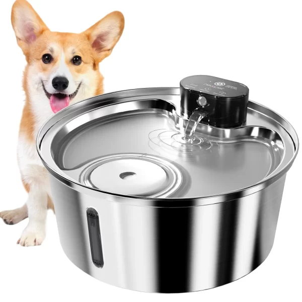 Newpet 7.5L bebedouro sem fio para gatos Sensor automático bebedouro para gatos bebedouro para cães bebedouro de água para animais de estimação acessórios