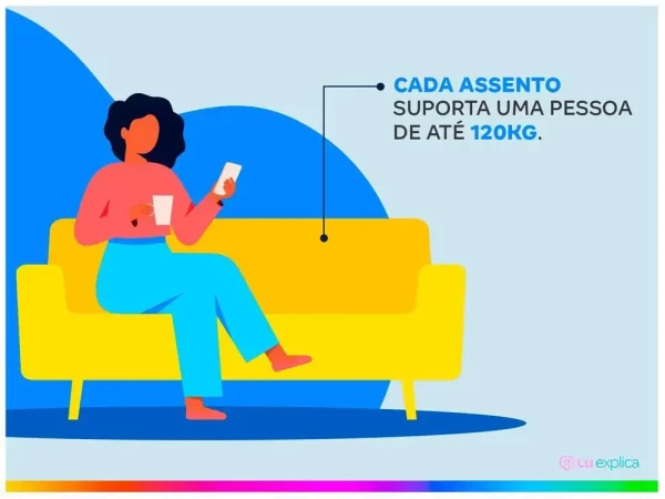 Sofá-cama 2 Lugares Casal Reclinável Veludo Matrix Nice - Imagem 2