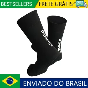 Meias de Mergulho Neoprene para Esportes Aquáticos