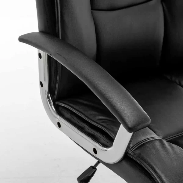 Cadeira Office FX-9 President, Classe 2, Metal Cromado, Couro Sintético - FlexInter - Imagem 2