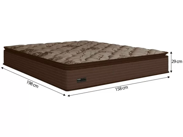 Colchão Queen Umaflex de Espuma 29x158x198cm Resistence - Imagem 5
