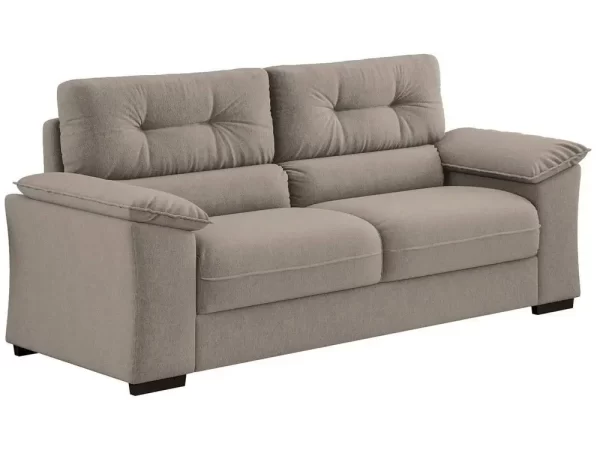 Sofá 3 Lugares Suede Decore Cascaya Linoforte