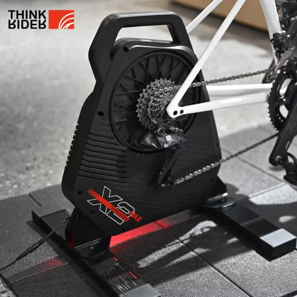 ThinkRider X2Max Smart Bike Trainer MTB Road Bike Home Trainer Medidor de energia embutido compatível com medidor de energia