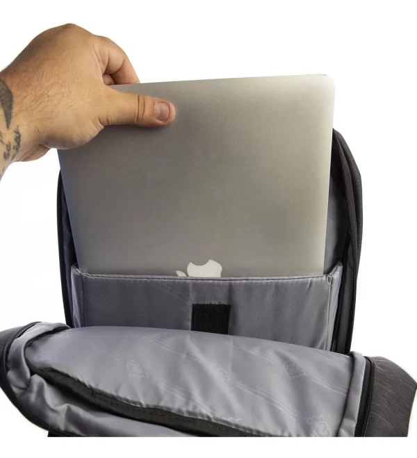Mochila Escolar Executiva Com Compartimento De Notebook - Imagem 3