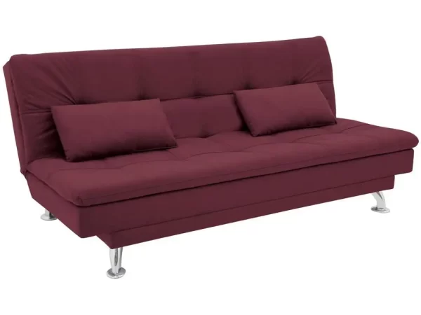 Sofá-cama Casal Reclinável Suede Linoforte Yasmin - Imagem 3