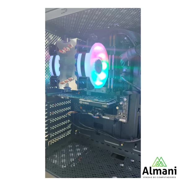DESKTOP GAMER TGT CARBON CORE I5 6400T M2 256 GB HD 1 TB 16 GB RAM NVIDIA T400 4GB - WIN10 PRO - MT - Imagem 6