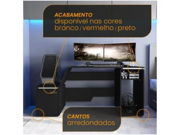Mesa Gamer XT Racer Space One - Imagem 6