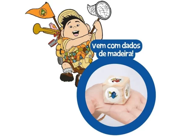 Jogo Tá Aqui Tabuleiro Pixar Jak - Imagem 4