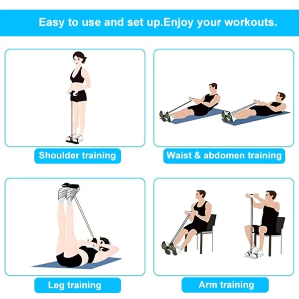 Faixas de resistência para Yoga e Fitness - Imagem 6