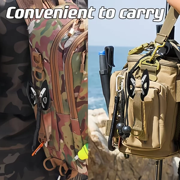 Alicate de isca conjunto de controlador de peixe, feito de aço inoxidável com qualidade confiável, alicate de pesca, pinça de lábio de peixe ou escala de peixe C - Imagem 3