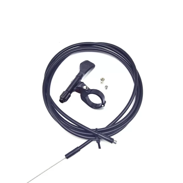 Kindshock ks exa 900i espigão de selim 30.9/31.6*395mm mountain bike fio controle elevador tubo do assento roteamento interno conta-gotas - Imagem 6