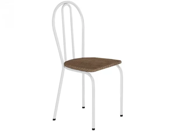 Mesa de Jantar 6 Cadeiras Retangular Branca - Imagem 5