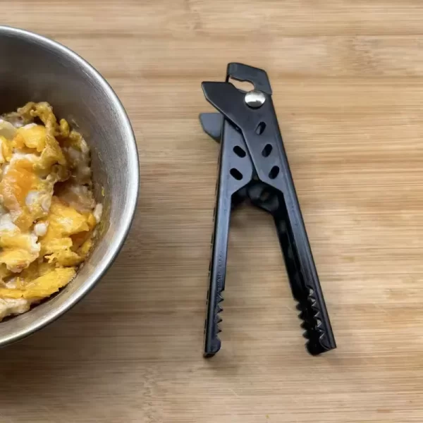 Clipe de piquenique de acampamento ao ar livre portátil clipe de comida anti escaldadura clipe tigela pote braçadeira ferramentas cozinha do agregado familiar utensílios de mesa acessórios