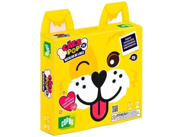Jogo Cães Pop Batalha de Likes Tabuleiro