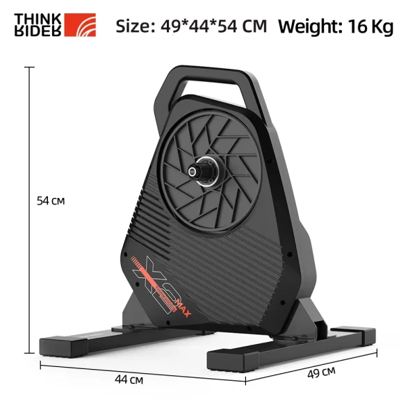 ThinkRider X2Max Smart Bike Trainer MTB Road Bike Home Trainer Medidor de energia embutido compatível com medidor de energia - Imagem 5