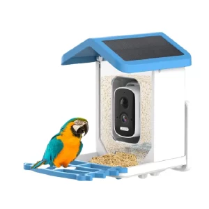 Alimentador de Pássaros Inteligente WiFi com Câmera 2.4K
