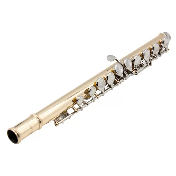Envio do brasil c chave flauta 16 buracos fechados flauta concerto desempenho instrumentos de sopro flauta transversal com chave e - Imagem 4