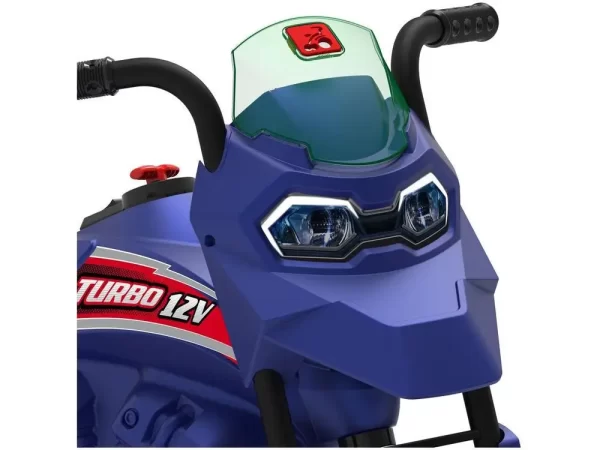 Moto Elétrica Infantil 12V 2 Marchas Bandeirante - Imagem 2