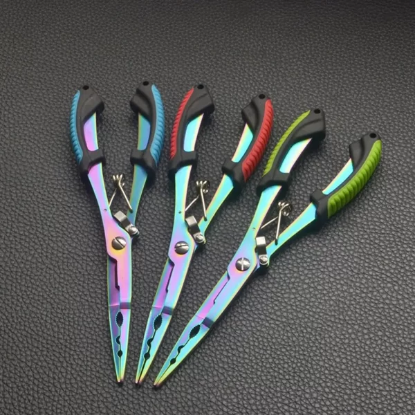 Alicador Multi-Funcional Linha de Pesca, Alicador de Peixe, Ergonomia, Antiderrapante, Alta Resistência, Ganchos Amarrados, Equipamento de Pesca, Linha de Pesca - Imagem 2