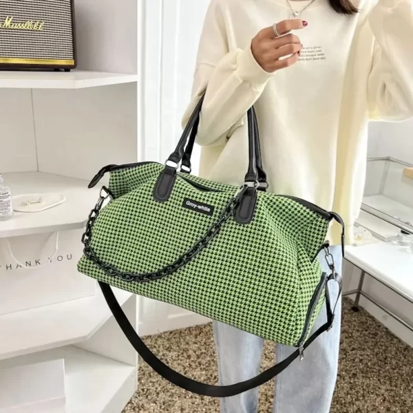 Bolsa Grande Ginástica Esporte Viagem Trabalho Impermeável - Imagem 5