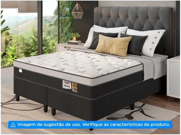 Colchão Queen Plumatex de Molas Ensacadas - Imagem 4
