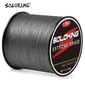 Linha de Pesca Trançada Soloking 300m Super Forte