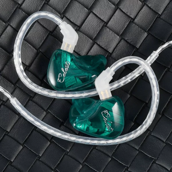 Kinera celest wyvern qing fone de ouvido intra-auricular monitor iem com fio fone de ouvido de alta fidelidade com cabo de microfone fones de ouvido para jogos fone de ouvido de áudio - Imagem 2