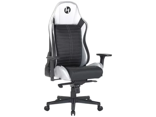 Cadeira Gamer Techni Sport Reclinável Giratória Preta e Prata TS62 - Imagem 3