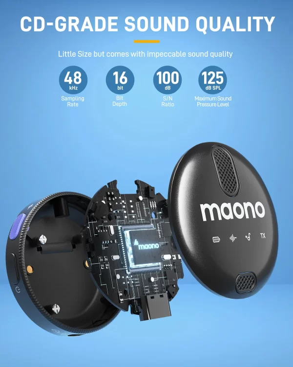 Local brasil mao wm620 microfone de lapela sem fio microfone de lapela com cancelamento de ruído profissional para gravação de vídeo vlogging - Imagem 3