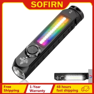 Sofirn IF24 PRO Lanternas Recarregáveis com Luz RGB