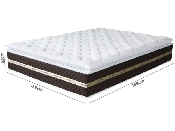 Colchão Casal Umaflex de Molas Ensacadas 33x138x188cm Prada - Imagem 4