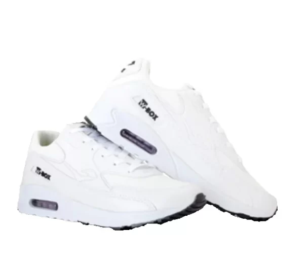 Tênis Air Box Branco Masculino Feminino Promoção Esportivo Confortável Envio Rápido Corrida - Imagem 2