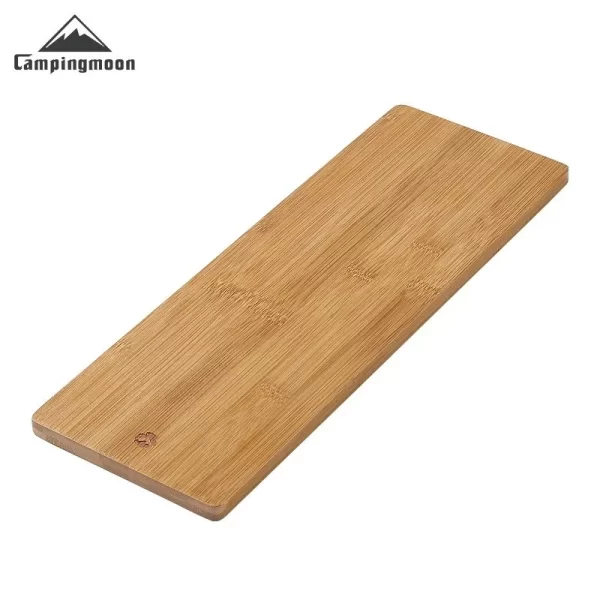 Campingmoon placa de bambu para churrasco CK-P25 portátil acessórios para churrasco acampamento ao ar livre igt mesa de madeira prato comida d bandeja - Imagem 5
