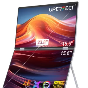 UPERFECT Monitor Triplo Portátil de 15,6"
