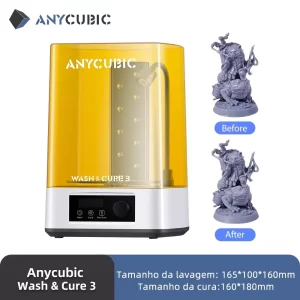 Anycubic Wash & Cure 3 - Máquina de Lavagem e Cura