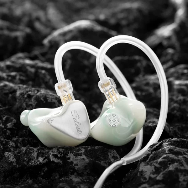 Kinera Celest Wyvern PRO/Wyvern IEM Áudio com microfone de lança removível Cabo de fone de ouvido para jogos DJ Música Fones de ouvido - Imagem 4