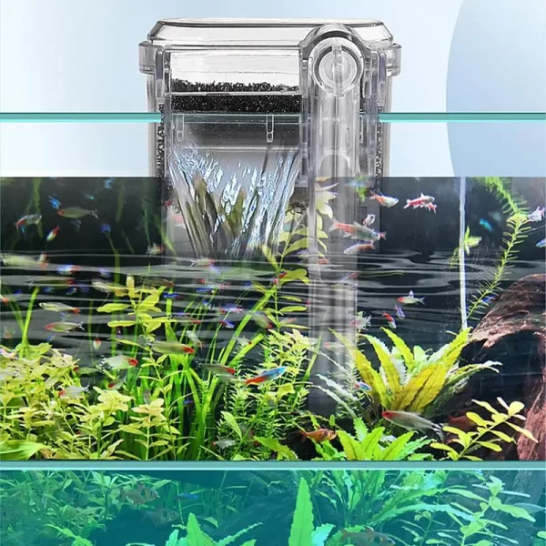Filtro De Tanque De Peixes Quieto Ajustável, Filtros De Aquário, Filtro De Fluxos Externos