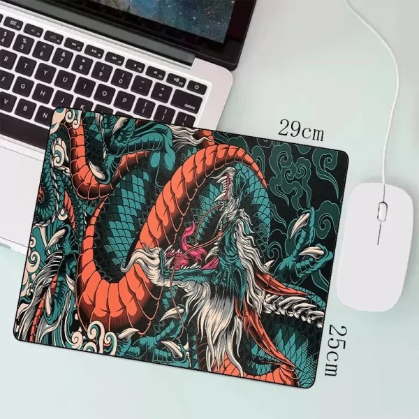 Dragão japonês grande mousepad para jogos xxl teclado gamer mouse pad na mesa velocidade tapete de mesa anime 900x400 700x300 tapetes de mouse - Imagem 5