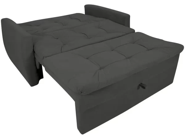 Sofá-cama Casal 2 Lugares Reclinável Veludo Matrix Meg - Imagem 4