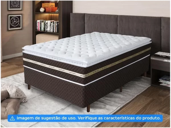 Colchão Casal Umaflex de Molas Ensacadas 33x138x188cm Prada - Imagem 2