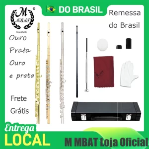 Flauta M MBAT 16 Buracos C Tom Fechada Aberta