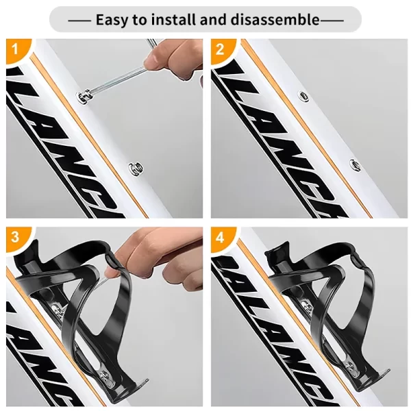 X-TIGER suporte para garrafa de água de bicicleta, leve e forte, suporte para garrafa de bicicleta, acessórios para bicicletas de montanha e estrada - Imagem 4